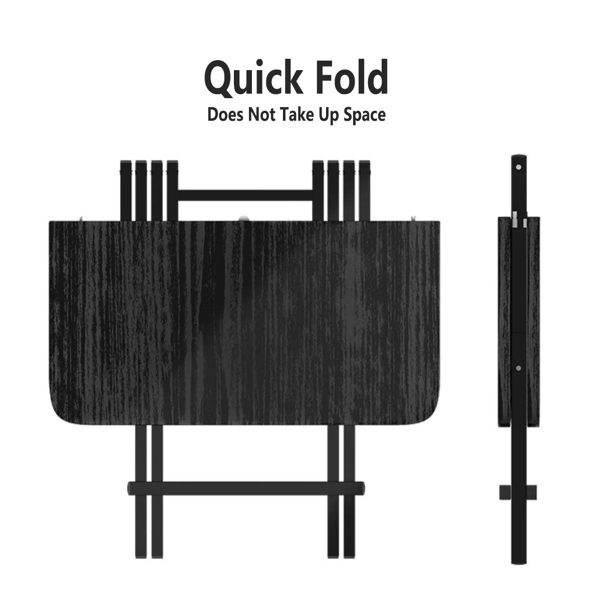 Folding Dining Table Model Portable Simple Household Table Compact Space Saving