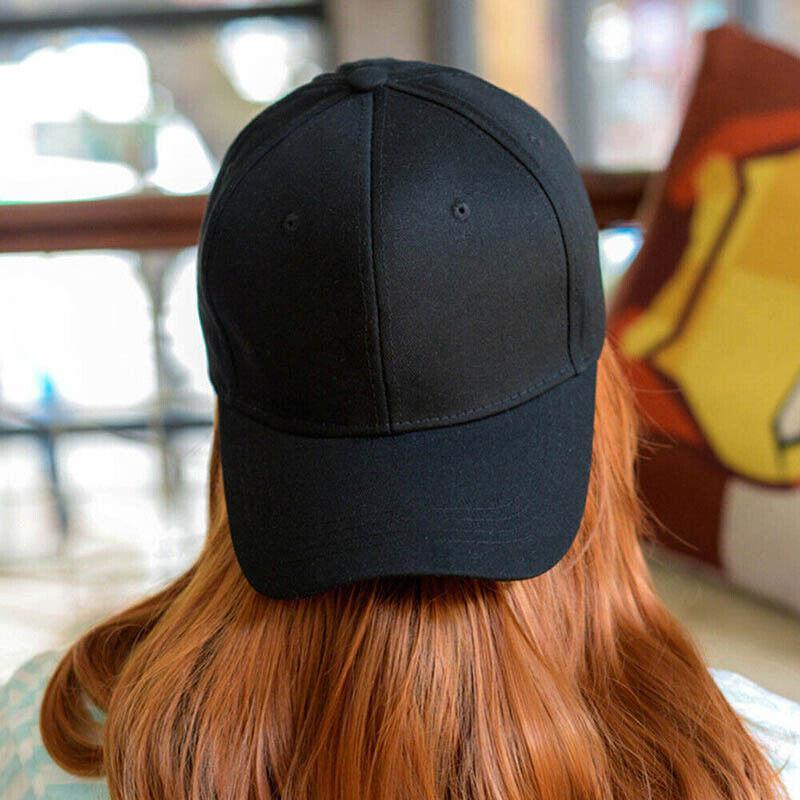 Summer Multi-colour Shade Baseball Cap Outdoor Peaked Sun Visor Hat - Red