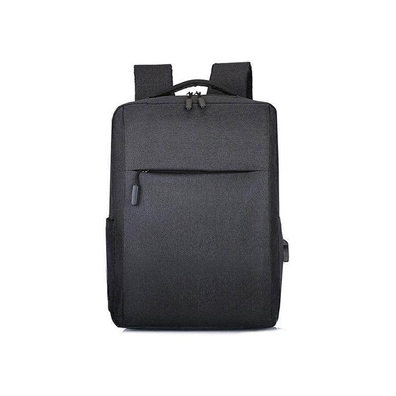 Waterproof Laptop Backpack Bag for Men Women School Travel Business Use - Grey 2 Zipper