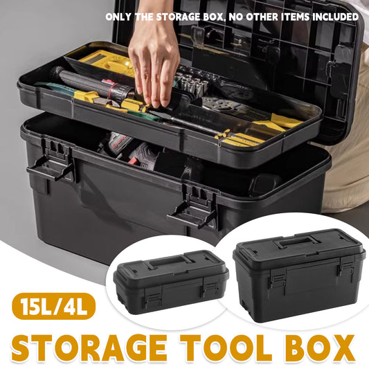 Multi Function Toolbox Household Car Storage Organizer Outdoor Hardware Case - 4L