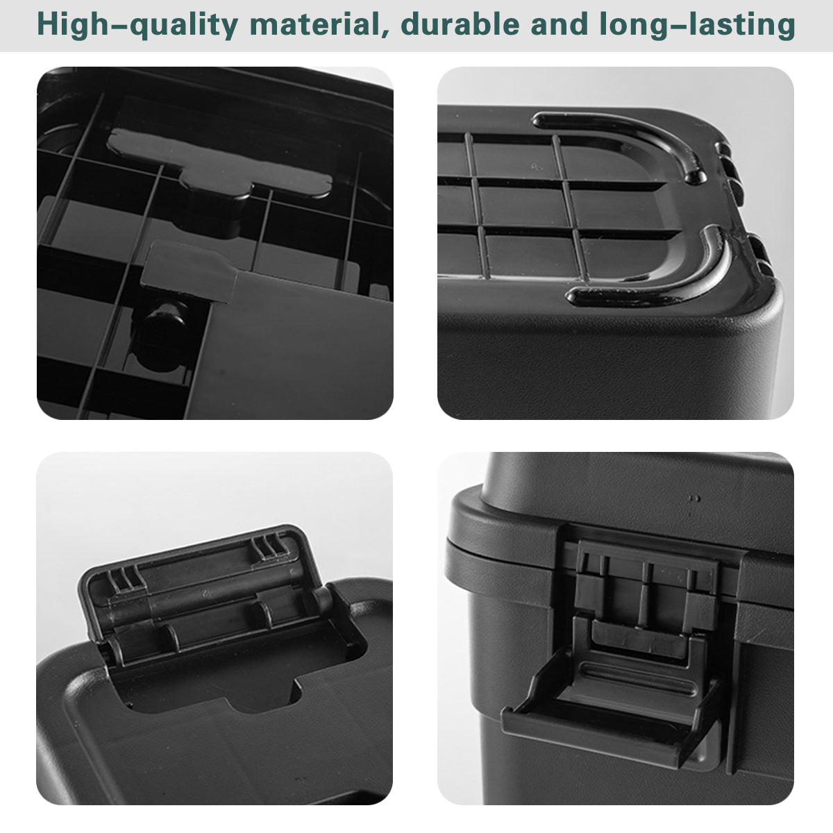 Multi Function Toolbox Household Car Storage Organizer Outdoor Hardware Case - 4L