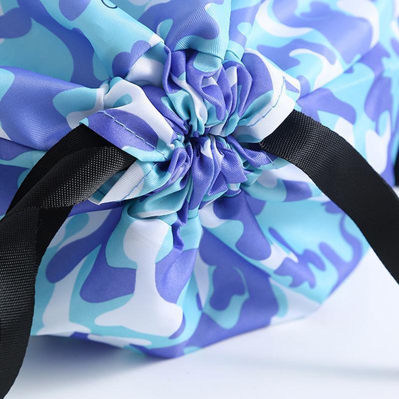 Waterproof Swim Backpack Durable Storage Bag Beach Pool Outdoor Travel - Blue-Large (Double layer)