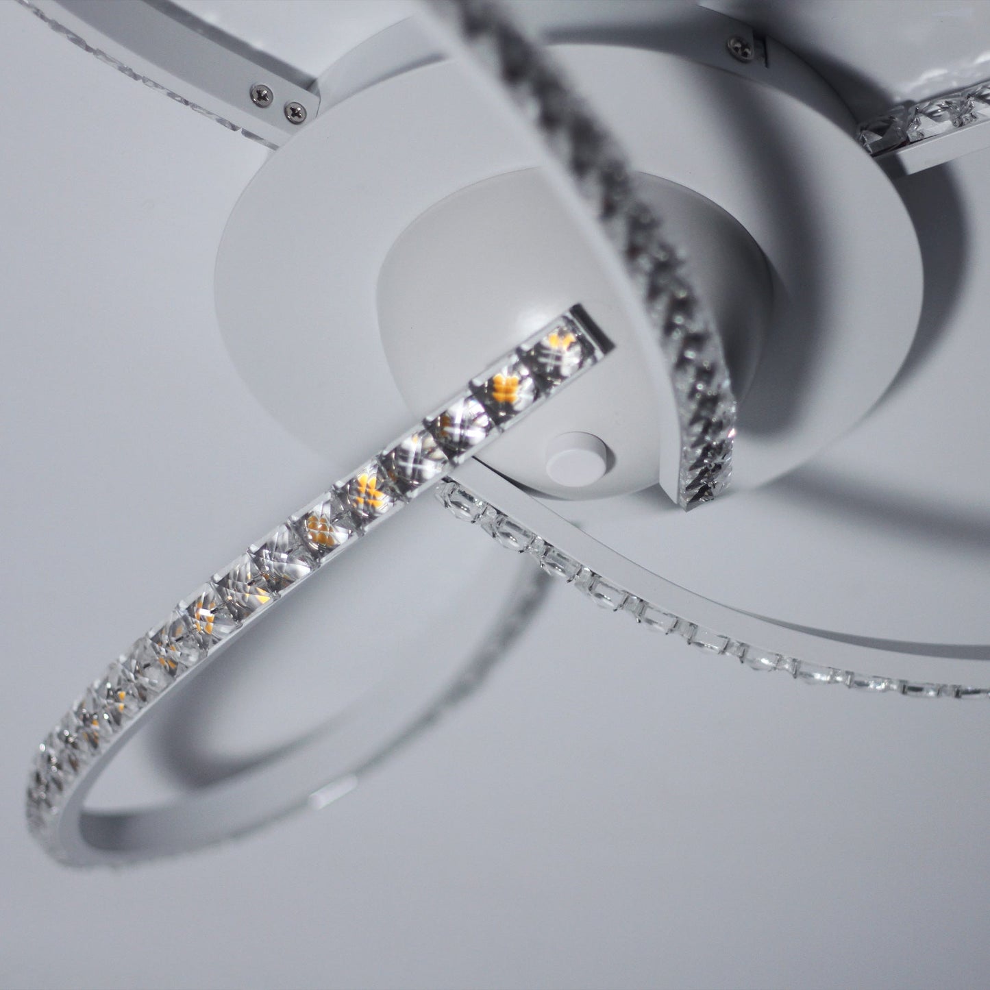 Irie Dimmable 3 Lights LED Ceiling Light - White