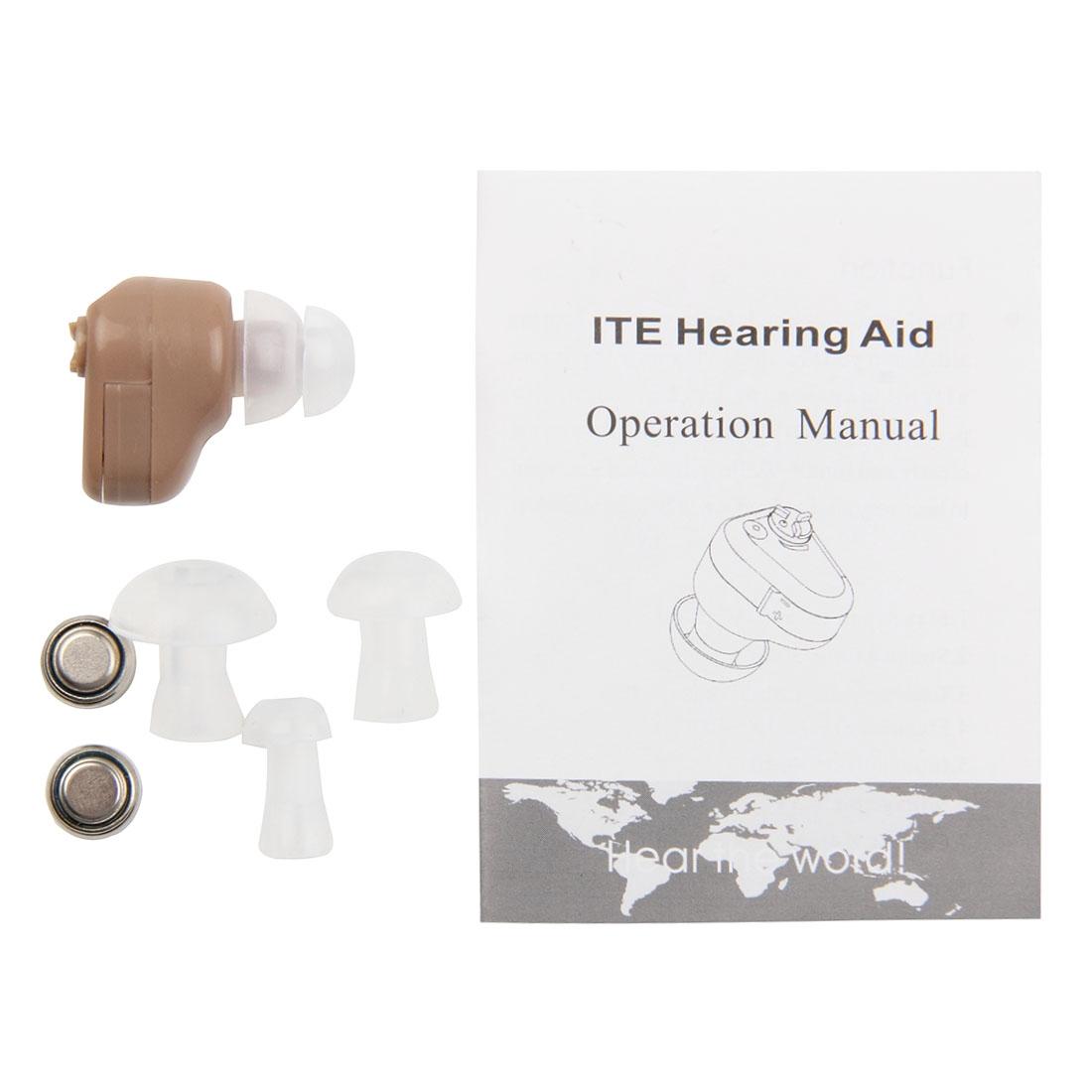 In Ear Sound Amplifier Adjustable Tone Hearing Aid