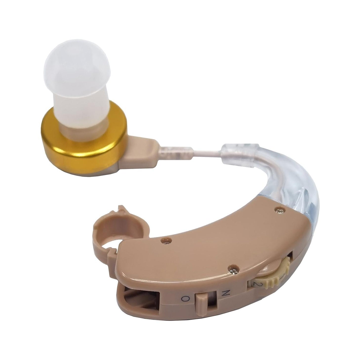 Earhook Hearing Aid Amplifier Khaki Dc1.5V