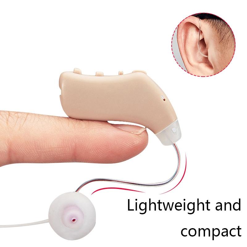 Left Ear Sound Amplifier For Elderly Hearing Aid - Blue
