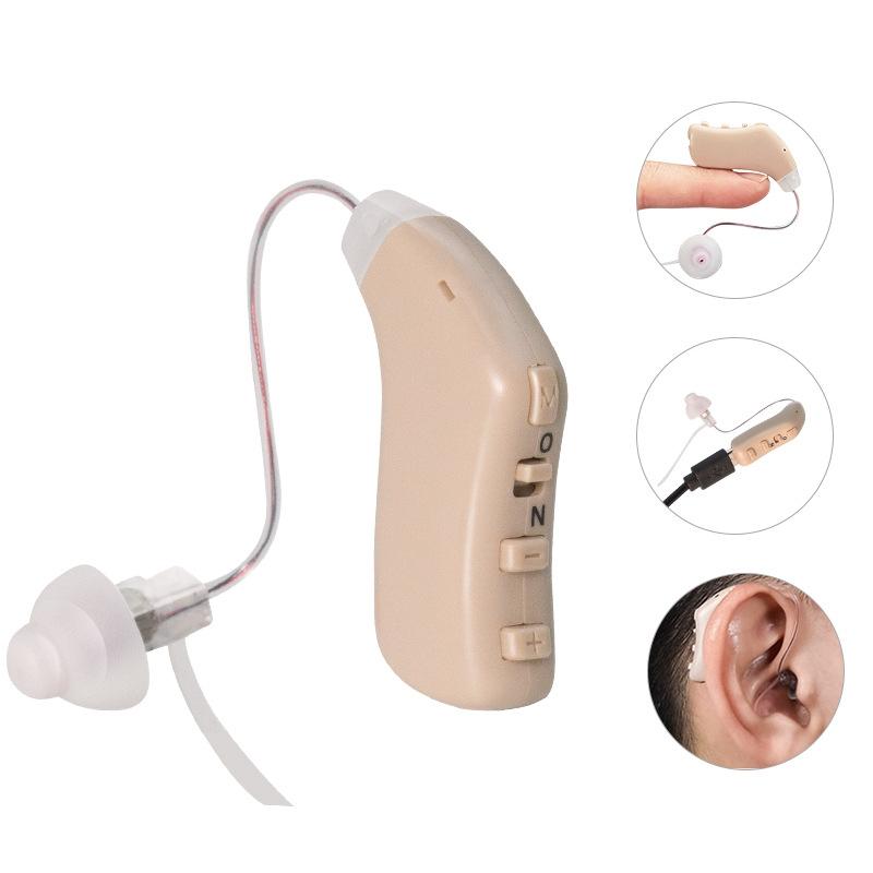 Left Ear Sound Amplifier For Elderly Hearing Aid - Blue
