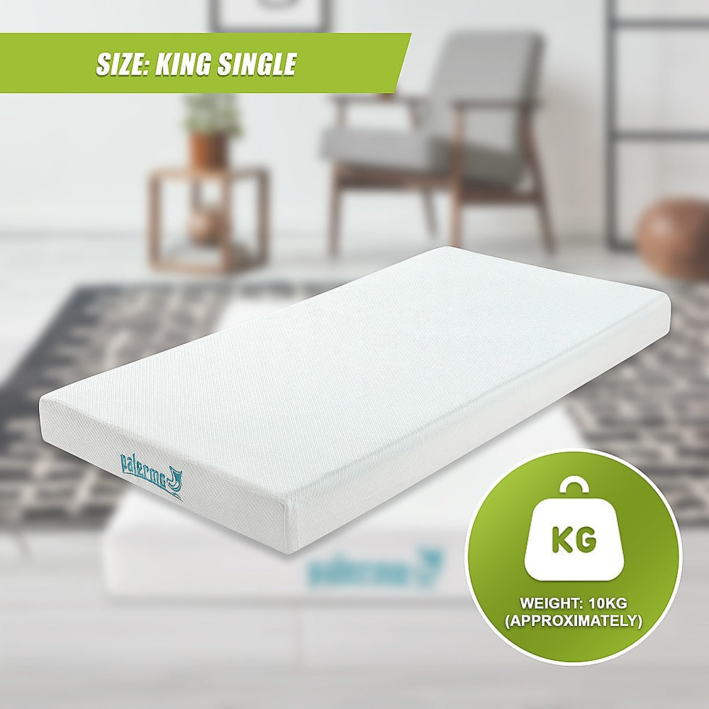 King Single Green Tea Memory Foam Mattress – Cooling Comfort with CertiPUR-US® Certified Foam