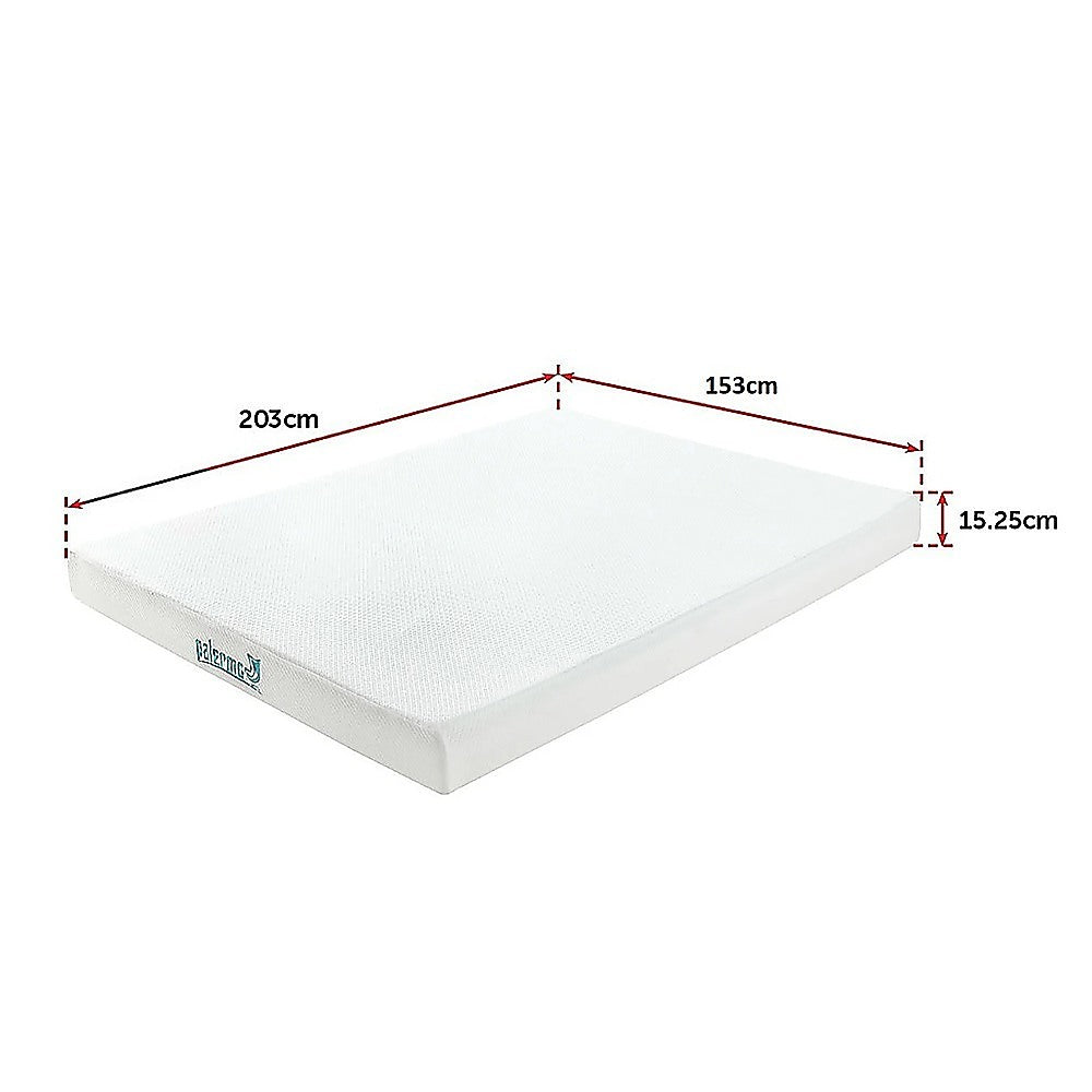 Queen Green Tea Memory Foam Mattress – Cooling Comfort with CertiPUR-US® Certified Foam
