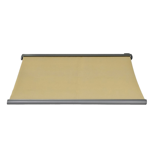 5.5m x 3.0m Retractable Folding Arm Awning Heavy Duty Full Cassette Motorised