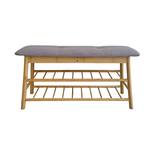 Shoe Stool Storage Rack Cabinet Multifunctional Space Saving