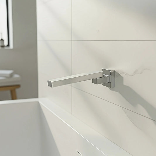 Bath In Wall Swivel Spout in Polished Chrome Finish
