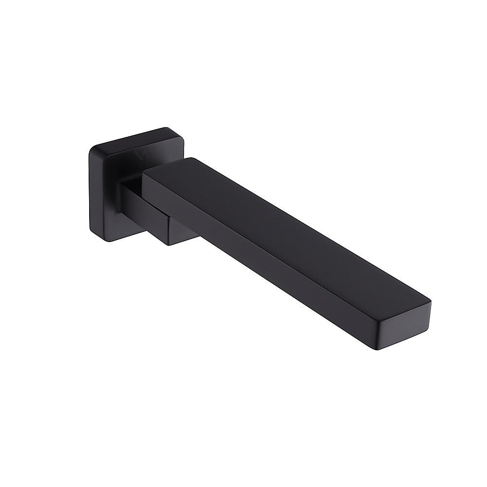 Bath In Wall Swivel Spout in Matte Black