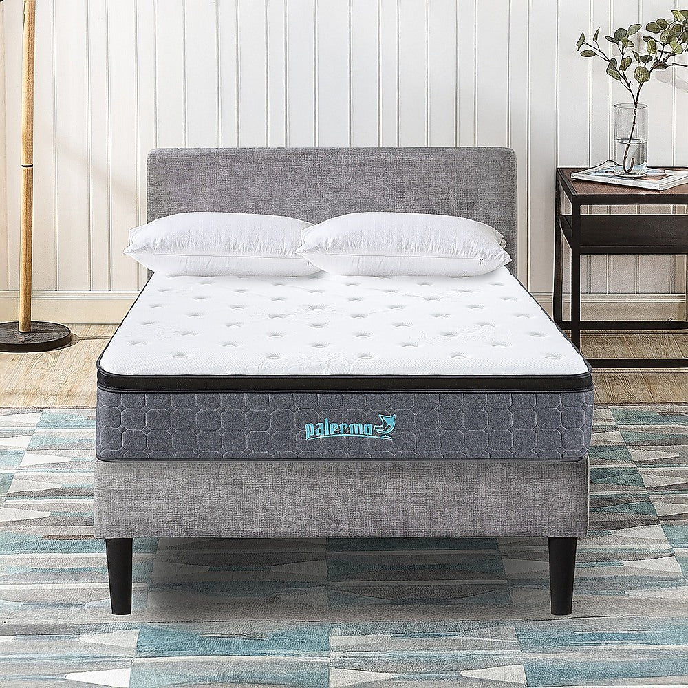 Double Euro Top Pocket Spring Mattress – Motion Isolation Comfort with CertiPUR-US® Certified Foam Layers