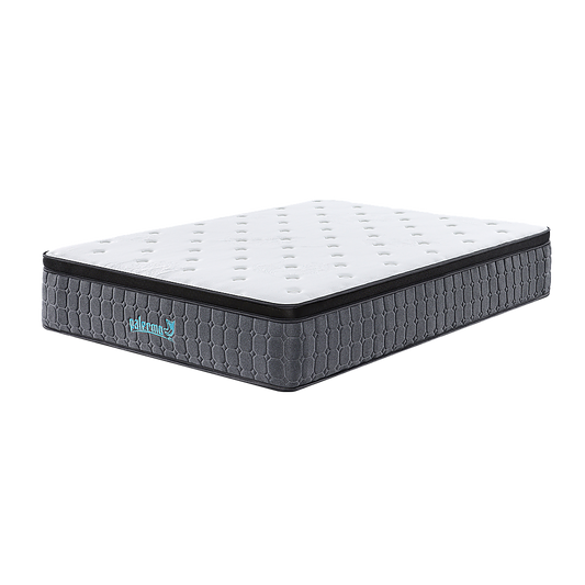 Queen Euro Top Pocket Spring Mattress – Motion Isolation Comfort with CertiPUR-US® Certified Foam Layers