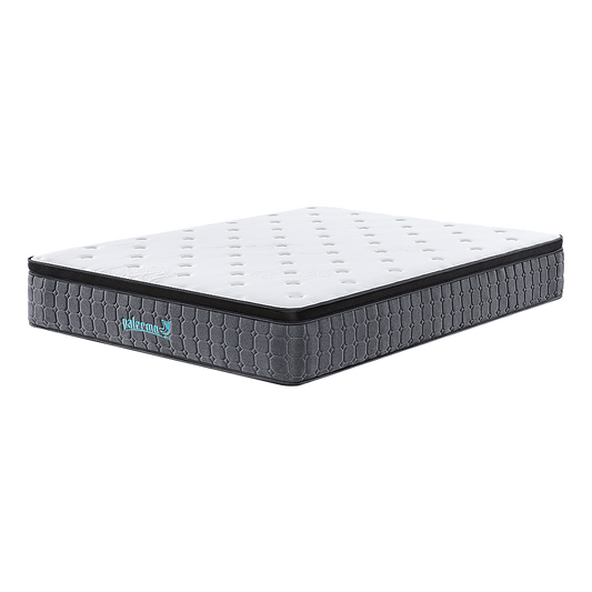 King Euro Top Pocket Spring Mattress – Motion Isolation Comfort with CertiPUR-US® Certified Foam Layers