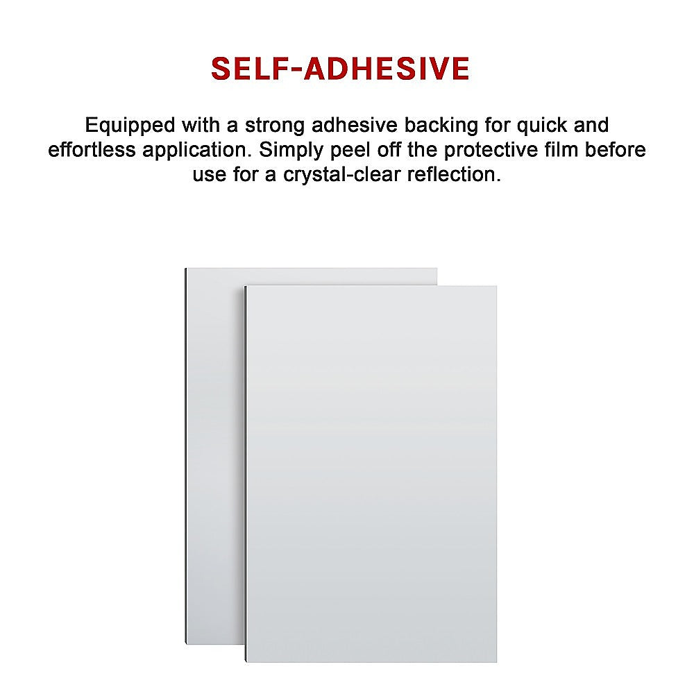 MIRROR Acrylic Sheet Perspex Sheet Panel 2pc/set 900mm x 600mm x 3mm