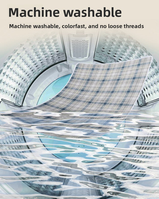 Washable Incontinence Bed Pad 115x200cm Reusable Waterproof Mattress Protector with Non-Slip Backing 4-Layer Absorbent Underpad for Elderly and Adults Smoky gray