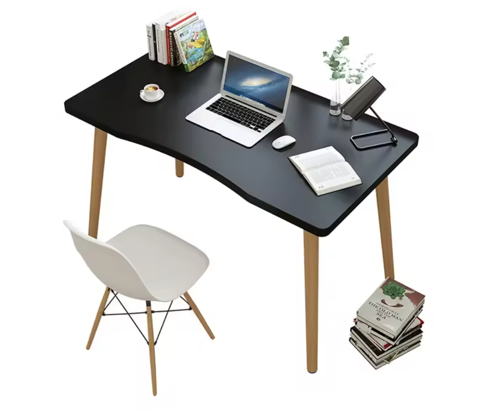 Computer Desk Table Study - Black / 80 CM
