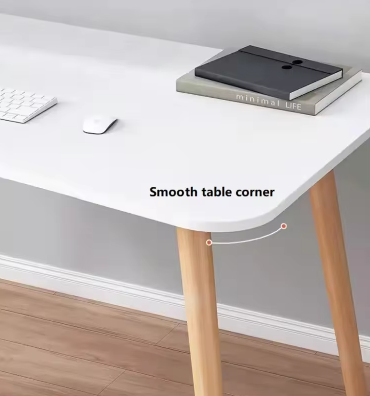 Computer Desk Table Study - Black / 100 CM