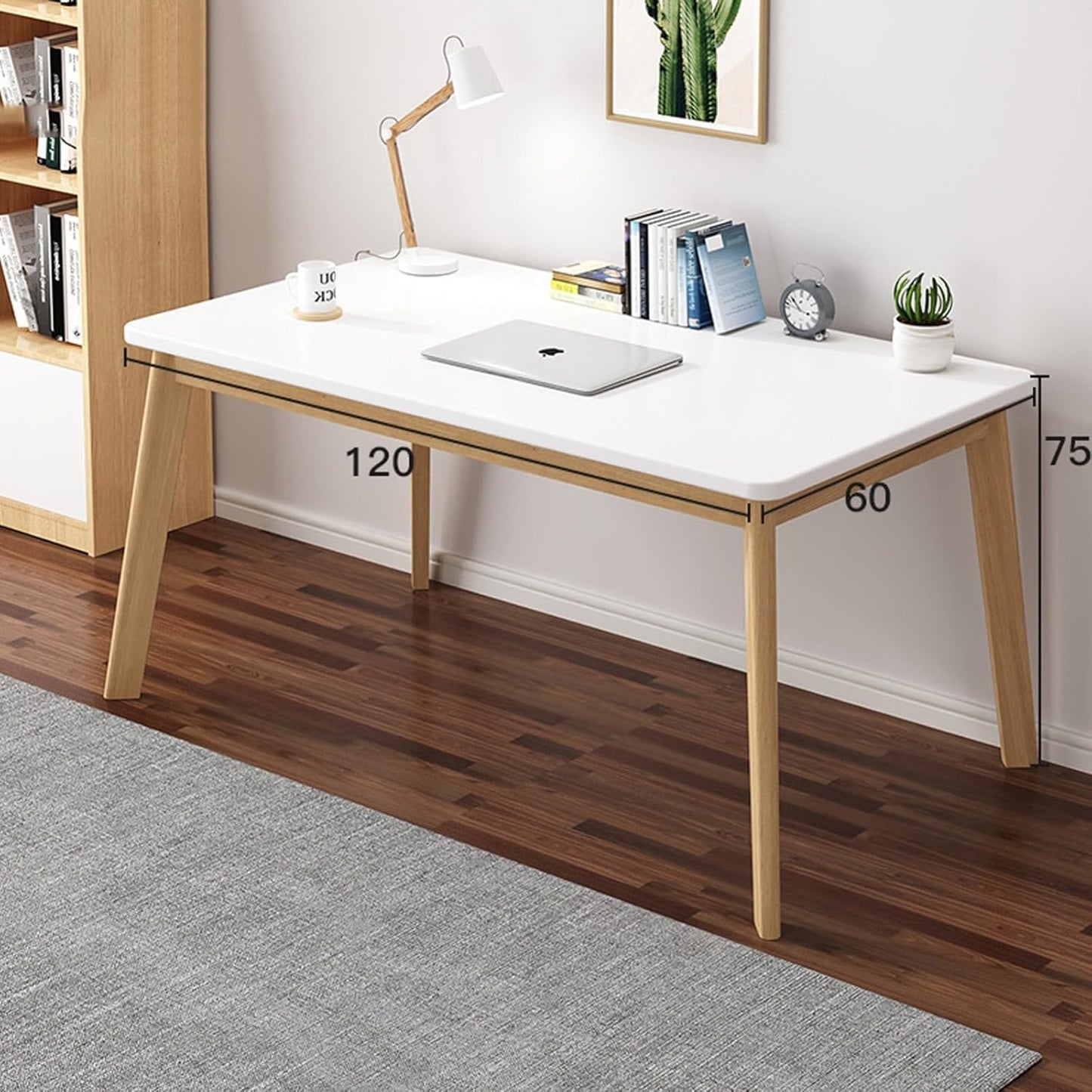 Computer Desk Study Desk 120 CM White