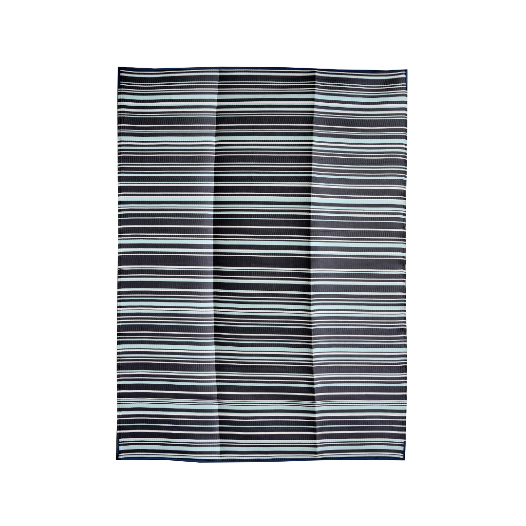 Zenith Multicolour Stripes Foldable Waterproof Large Anti Slip Camping Mat - 270x360 CM