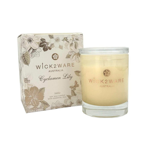 Soy Jar Candle – Cyclamen & Lily – 260g
