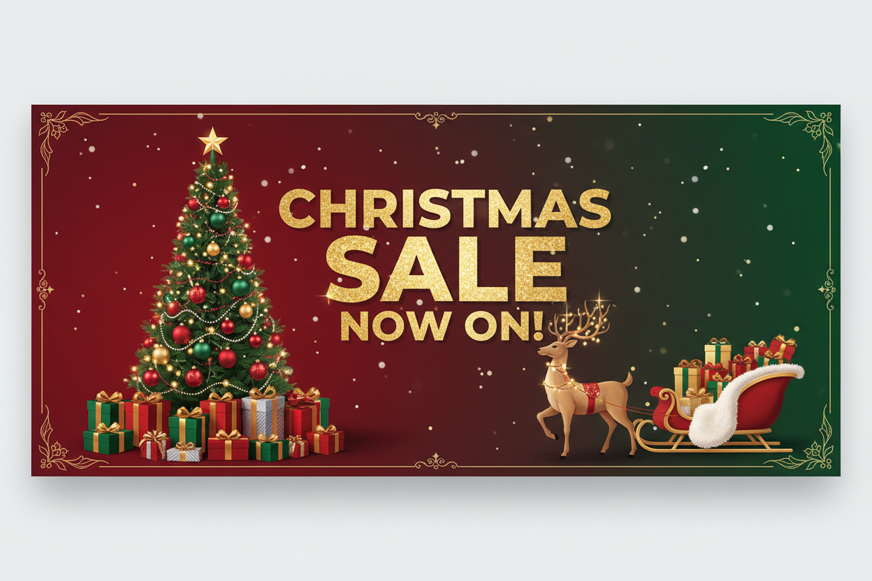Christmas Sale Banner
