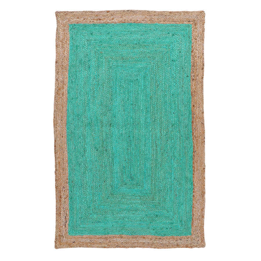 Phoenix Sea Green Jute Rug