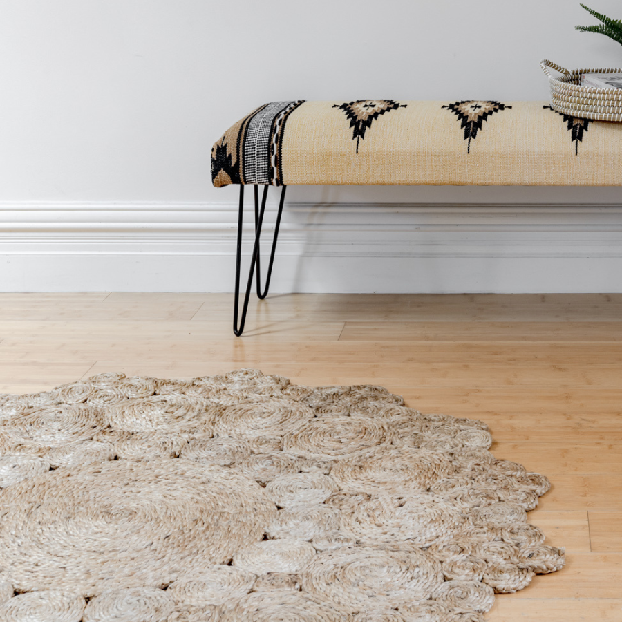 Marigold Round Jute Rug